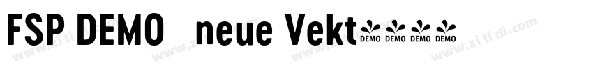 FSP DEMO   neue Vekt字体转换